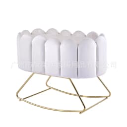 Swing bed Nordic ins style baby cradle rocking chair crib fence sleeping window portable multi-function removable jumpers swings