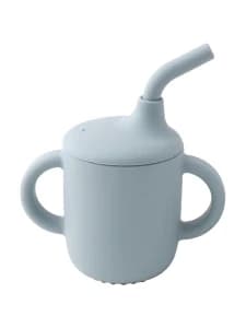 Portable Baby Feeding Drinkware Cup Newborn Learning Hand Shank Bottles Silicone Tableware Toddler Water Bottle Baby Accessories