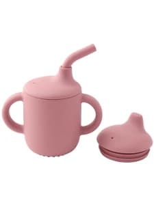 Portable Baby Feeding Drinkware Cup Newborn Learning Hand Shank Bottles Silicone Tableware Toddler Water Bottle Baby Accessories