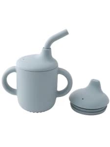 Portable Baby Feeding Drinkware Cup Newborn Learning Hand Shank Bottles Silicone Tableware Toddler Water Bottle Baby Accessories