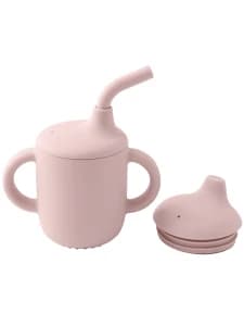 Portable Baby Feeding Drinkware Cup Newborn Learning Hand Shank Bottles Silicone Tableware Toddler Water Bottle Baby Accessories