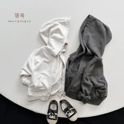 2026 New Spring Children Casual Hooded Jacket Solid Boys Hoodie Cotton Girls Zipper Coat Baby Tops Kids Clothes