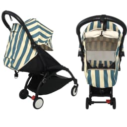 175° 3pcs/Set Stroller Accessories Hood&Mattress&Seat Cushion For YOYO/YOYO2/YOYA Babytime 1:1 Quality Canopy Cover Mattresses