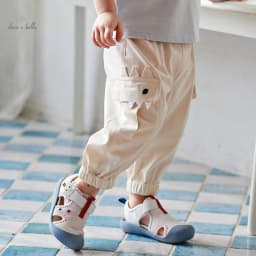 Dave Bella Children Pants for Boys 2024 New Summer Casual Fashion Cool Cargo Pants Cropped Pants Outdoor Sport Party DB2240689