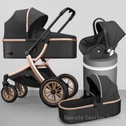 Luxury baby stroller 3 in 1,High landscape strollers,baby car,trolley pram,baby Carriage four wheels,newborn travel Pushchair