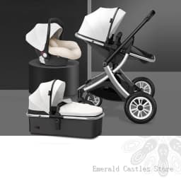Luxury baby stroller 3 in 1,High landscape strollers,baby car,trolley pram,baby Carriage four wheels,newborn travel Pushchair