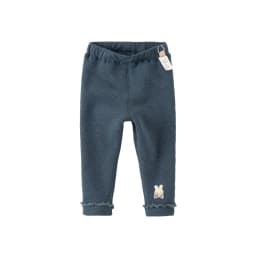 Dave Bella Children's Pants New Winter Girls' Casual Fashion Cute Tight Pants Plush Warm Leggings Sport Outdoor DB4237950