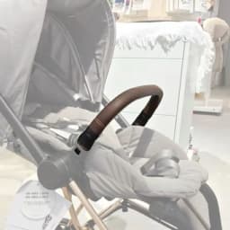 Stroller Armrest For Cybex Mios 2/3 Buggy Bumper Bar Pushchair Safety Fence Handrest With Leather Cover Baby Accessories