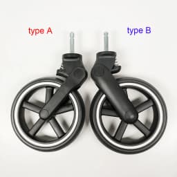 Front Wheel For Cybex Balios S Lux Series Pram 2 Type Version With Different Frame Shape Direct Replacement Stroller Accessories