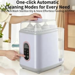 110V/220V 400W US/EU Multifunctional Baby Bottle Washer All-in-One Maternal Child Helper Clean Sterilization & Drying Functions