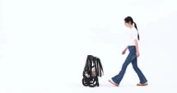 High Landscape 3 in 1 Baby Stroller Convertible Baby Pram with Car Seat Multifunction Infant Pushchair Easy Folding Travel Pram