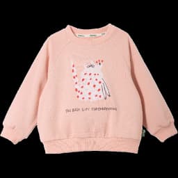 Amila Spring Children's Hoodie Round Neck Solid Color Cartoon Letter Printed Basic Versatile Daily Casual Long Sleeve Top