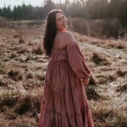 Soft Linen Cotton Off Shoulder Long Sleeved Cake Dress Bohemian Photo Shooting Pregnancy Dress Photography Dress For Women