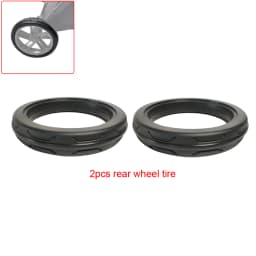 Custom Buggy Tire For Jane Muum Front Or Rear Wheel All Terrain Tyre Cover PU Tubeless Wheel Casing Baby Stroller Accessories