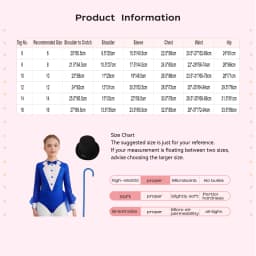 Kids Girls Sparkly Sequins Dance Outfit Magician Back Invisible Zipper Color Block Tulle Skirted Leotard with Hat And Crutch