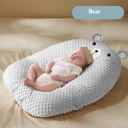 Baby Anti-spitting Slope Pad, Newborn Lying Down Feeding Bed ，Breastfeeding Pillow, Artifact Plus Size Sleeping Baby Bed in Bed