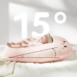 Baby Anti-spitting Slope Pad, Newborn Lying Down Feeding Bed ，Breastfeeding Pillow, Artifact Plus Size Sleeping Baby Bed in Bed