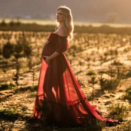 Maternity Photography Props Dress Sexy Off Shoulder Ruffled Trailing Dress Micro Transparent Chiffon Boho Pregnant Dress