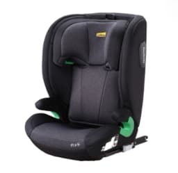 The I-Size R129 Child Car Seat Is Suitable for Children Aged 3.5 To 12 Years (100-150 Cm). It Features An Adjustable Backrest, Headrest, Side Impact Protection, Lightweight Design, and ISOFIX Reclining Function.