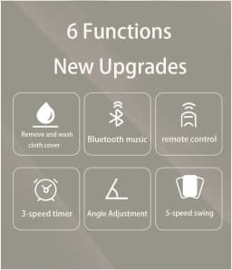 Electric Bluetooth Baby Cradle with Mosquito Net Bluetooth Music Baby Rocking Chair Multifunctional Baby Crib for Newborns 2024