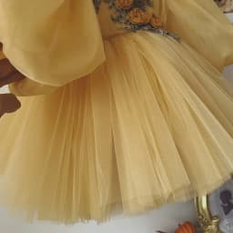 Flower Girl Wedding Dress Fluffy Dress Children's Princess  Girl's First Birthday Performance Dress Summer
