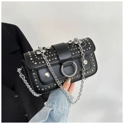 Elegant design women's chain strap crossbody bag outdoor leisure travel handbag, inspired by Parisian fashion