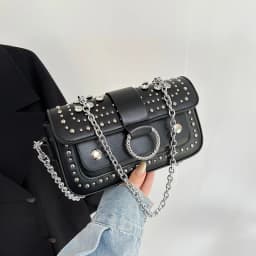 Elegant design women's chain strap crossbody bag outdoor leisure travel handbag, inspired by Parisian fashion