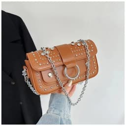 Elegant design women's chain strap crossbody bag outdoor leisure travel handbag, inspired by Parisian fashion