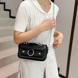 Elegant design women's chain strap crossbody bag outdoor leisure travel handbag, inspired by Parisian fashion