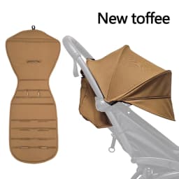 New 2pcs/Set Stroller Cover Hood&Cushion 6+ Extended Canopy With Pillow Seat Liner Replacement Kit YOYO3/YOYO2 Accessories