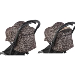 New 2pcs/Set Stroller Cover Hood&Cushion 6+ Extended Canopy With Pillow Seat Liner Replacement Kit YOYO3/YOYO2 Accessories