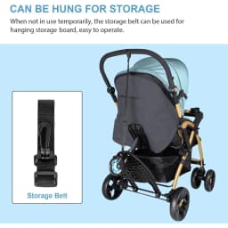 1PCS Universal Stroller Board Buggy Board with Detachable Seat, Stroller Glider Board Suitable for Most Brands of Strollers, Stroller Standing Board