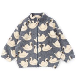 Boys and Girls Autumn/Winter Lambswool Polka Cherry Coat Dog Jacket KS AW Women's Love Fury Warm Coat Children's Coat