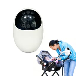 A Portable baby Rocker with White Noise, A soothing Rocking Motion, and A Music Player to Help Your baby Fall Asleep Peacefully