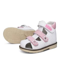 Childend Orthopedic Shoes For Kids Girl Summer High Back Corrective Sandals For Arch Support Care Toddler Footwear