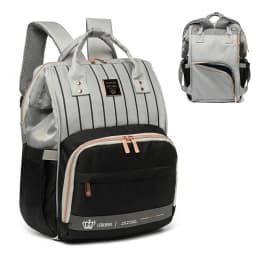 Original LEQUEEN Baby Diaper Bag Backpack Waterproof Mommy Travel Nappy Bag For Baby Care Large Capacity Maternity Stroller Bag