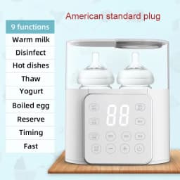 Baby Bottle Warmer Multi function Fast Baby Accessories Food Heater Milk Warmer Steriliser with ACcurate Temperature Control