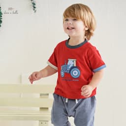 Dave Bella 2025 New Summer Boy’s Baby T-Shirt Children Top Cotton Short Sleeve Undershirt Cartoon Casual Outdoor Sport DB2240686