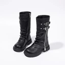 Spring Autumn New Kids Fashion High Boots Classic Black Brown Girls School Causal Leather Boots Catwalk Children Platform Boots
