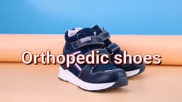 Princepard Children's Orthopedic Sneakers Kids Casual Shoes for Girl Boy New Autumn High Back Footwear with Ankle Support