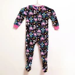 Autumn and Winter Children's Smooth Fleece Hanie Men and Girls Pajamas Baby Ridiculous Clothes to Increase the Code Package Feet