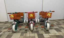 Children's Tricycle Reversible 3 Wheel Bicycle Double Twin Baby Stroller 2 Infants 1-3-6 Years Old Child Double Seat Trike