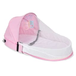 Portable Foldable Baby Bed Multi-Function Travel Baby Outdoor Travel Bionic BB Bed Mosquito Proof Infant Cot Bed New Mommy Bag