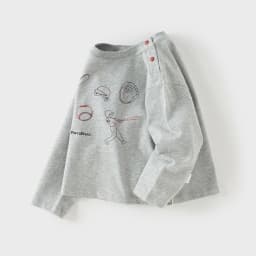 Dave Bella Children Pure Cotton T-shirt Spring Autumn Boy Clothing Kids Long Sleeve Pullover Casual Sports Top Fashion DB1260502