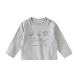 Dave Bella Children Pure Cotton T-shirt Spring Autumn Boy Clothing Kids Long Sleeve Pullover Casual Sports Top Fashion DB1260502