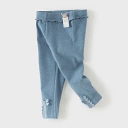 Dave Bella Children Leggings Girls Clothes Spring Autumn Kids Elastic Waist Pants Baby Fashion Outdoor Trousers Cotton DB1260810