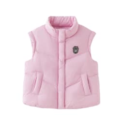 Dave Bella Girls White Down Parka Jacket Children Winter Warm Vest Coats Waterproof Outwear Outdoor Clothes DK4254182