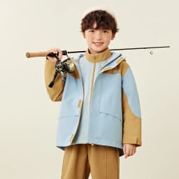 Mini Bala Boys and Girls Windproof Jacket Spring and Autumn Kids Waterproof Breathable Coat for Outdoor Adventures