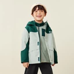 Mini Bala Boys and Girls Windproof Jacket Spring and Autumn Kids Waterproof Breathable Coat for Outdoor Adventures