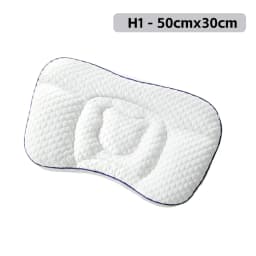 AIBEDILA Kids Pillow 2-8 Years Comfortable Orthopedic Spine Support Toddler 2-Sided Breathable Pillow Children's for Sleeping 